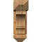 Ekena Millwork Balboa Arts and Crafts Rough Sawn Bracket w/ Offset Brace, Western Red Cedar, 6"W x 18"D x 18"H BKT0604X18X18BOA03RWR - alternate 2
